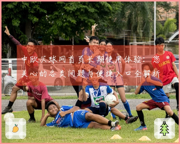 中欧买球网首页长期使用体验：您关心的各类问题与便捷入口全解析